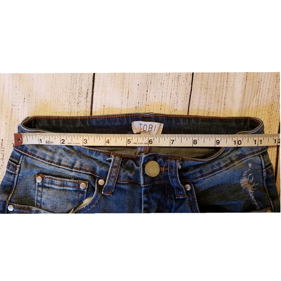 TOBI Women's Size 24 Blue Jeans - Picture 4 of 9